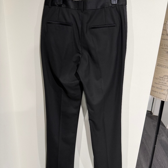 Zara Black Tuxedo Pants size Medium - Picture 2 of 6